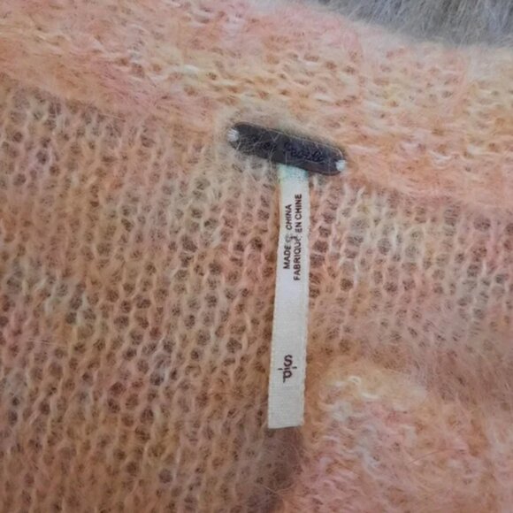 🧶 Free People Mohair Sweater Cardigan – Size S - Picture 7 of 8